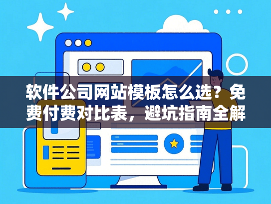 软件公司网站模板怎么选？免费付费对比表，避坑指南全解析