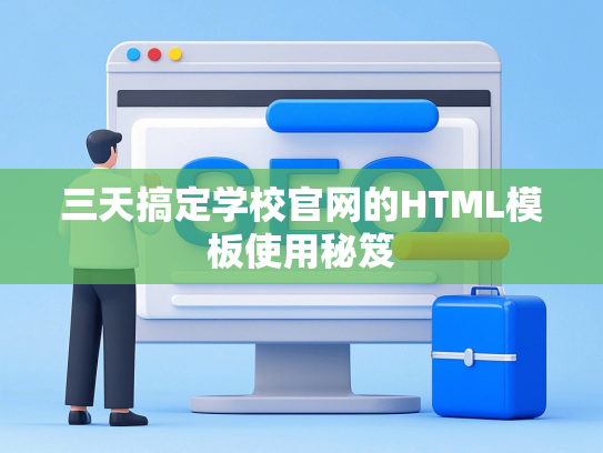 三天搞定学校官网的HTML模板使用秘笈