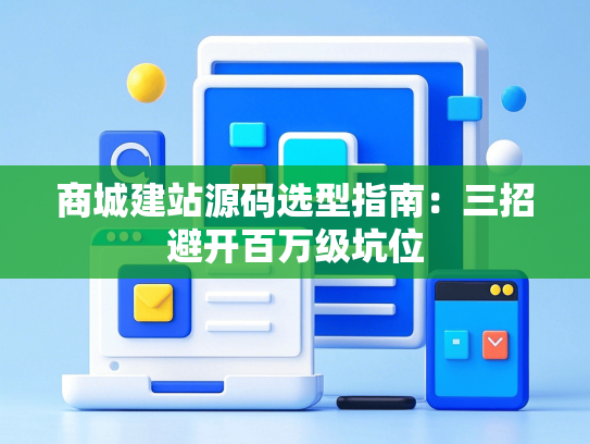 商城建站源码选型指南：三招避开百万级坑位-第1张图片