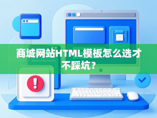 商城网站HTML模板怎么选才不踩坑？