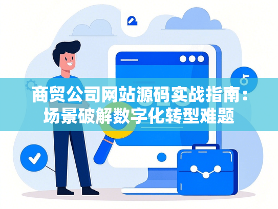 商贸公司网站源码实战指南：场景破解数字化转型难题
