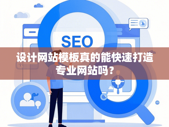 设计网站模板真的能快速打造专业网站吗？