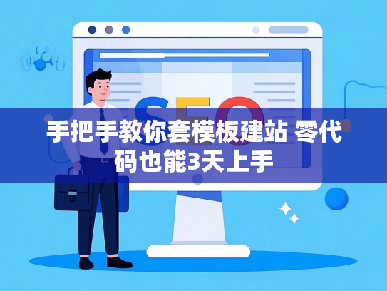 手把手教你套模板建站 零代码也能3天上手