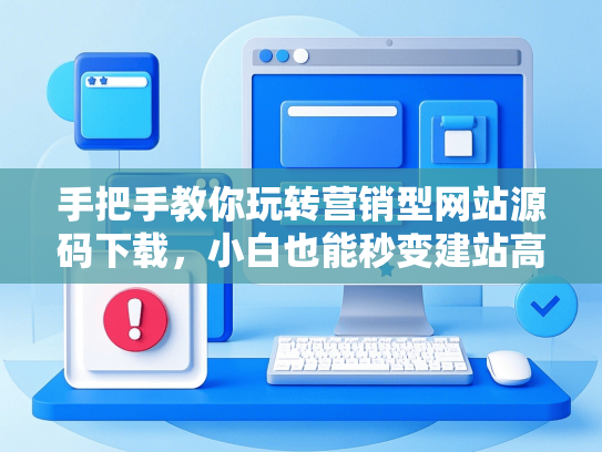手把手教你玩转营销型网站源码下载，小白也能秒变建站高手