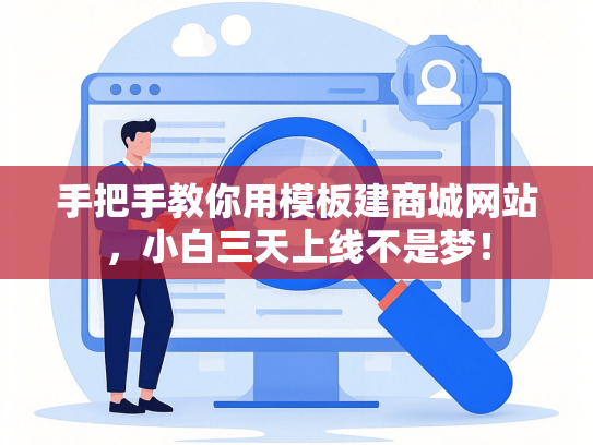 手把手教你用模板建商城网站，小白三天上线不是梦！-第1张图片