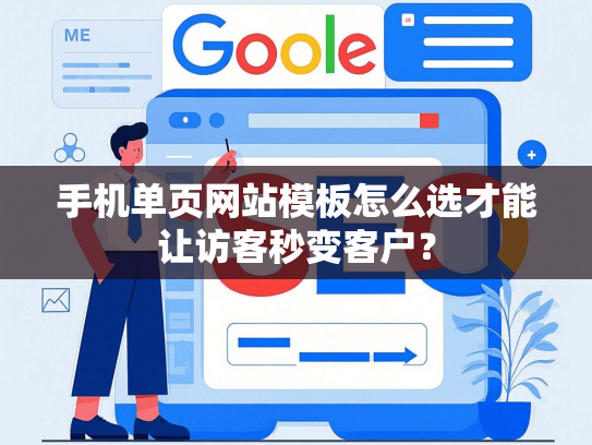 手机单页网站模板怎么选才能让访客秒变客户？