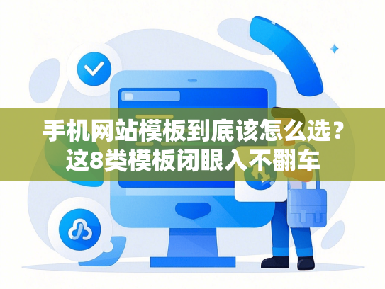 手机网站模板到底该怎么选？这8类模板闭眼入不翻车-第1张图片