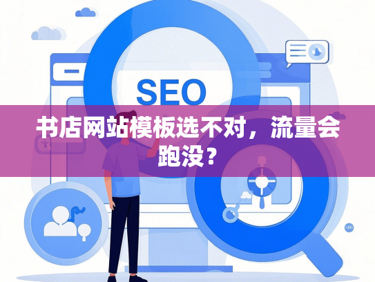 书店网站模板选不对，流量会跑没？