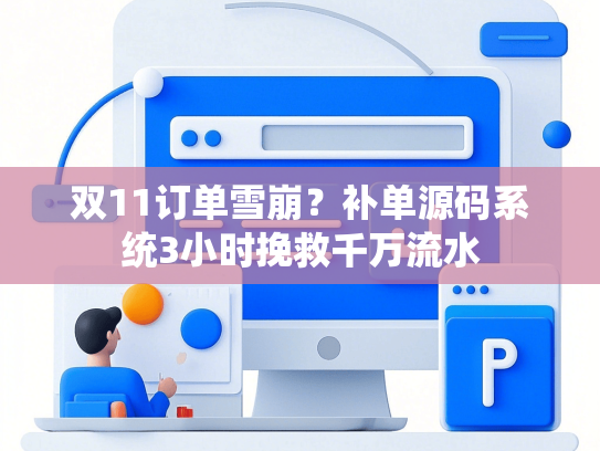 双11订单雪崩？补单源码系统3小时挽救千万流水