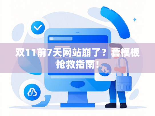 双11前7天网站崩了？套模板抢救指南！