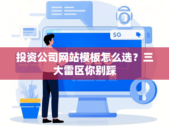 投资公司网站模板怎么选？三大雷区你别踩