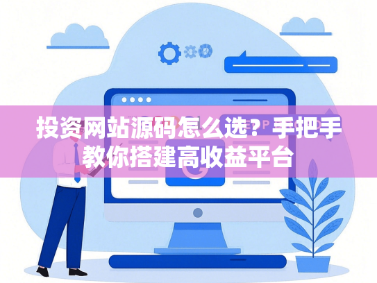 投资网站源码怎么选？手把手教你搭建高收益平台