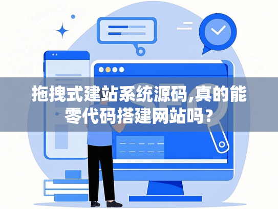 拖拽式建站系统源码,真的能零代码搭建网站吗？-第1张图片