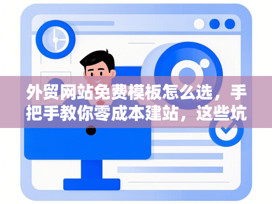 外贸网站免费模板怎么选，手把手教你零成本建站，这些坑千万别踩-第1张图片