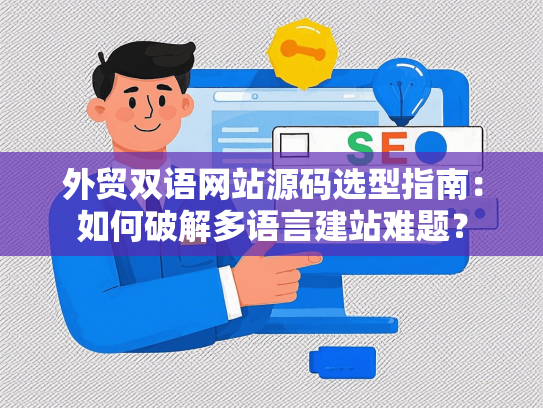 外贸双语网站源码选型指南：如何破解多语言建站难题？