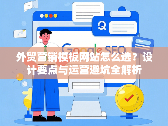 外贸营销模板网站怎么选？设计要点与运营避坑全解析-第1张图片