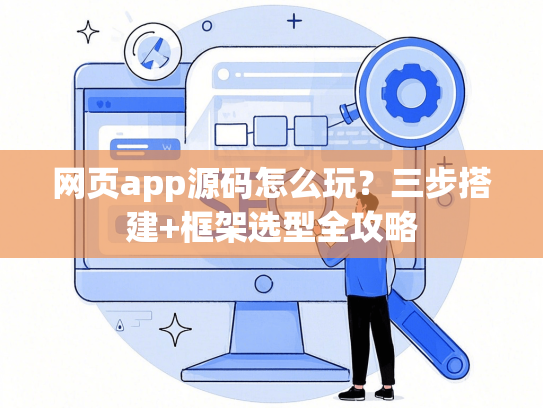 网页app源码怎么玩？三步搭建+框架选型全攻略-第1张图片