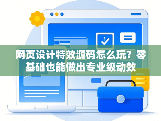 网页设计特效源码怎么玩？零基础也能做出专业级动效-第1张图片