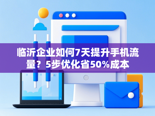 临沂企业如何7天提升手机流量？5步优化省50%成本-第1张图片