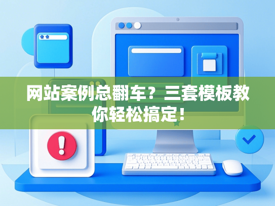 网站案例总翻车？三套模板教你轻松搞定！