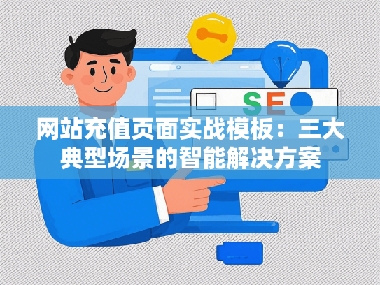 网站充值页面实战模板：三大典型场景的智能解决方案