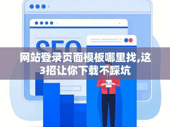 网站登录页面模板哪里找,这3招让你下载不踩坑
