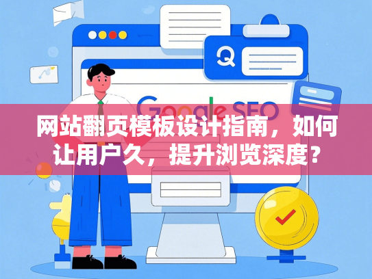 网站翻页模板设计指南，如何让用户久，提升浏览深度？