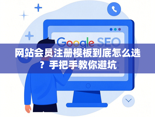 网站会员注册模板到底怎么选？手把手教你避坑