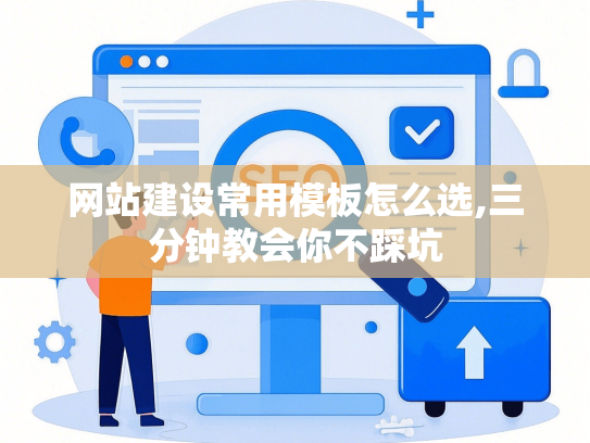 网站建设常用模板怎么选,三分钟教会你不踩坑