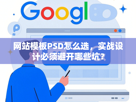 网站模板PSD怎么选，实战设计必须避开哪些坑？
