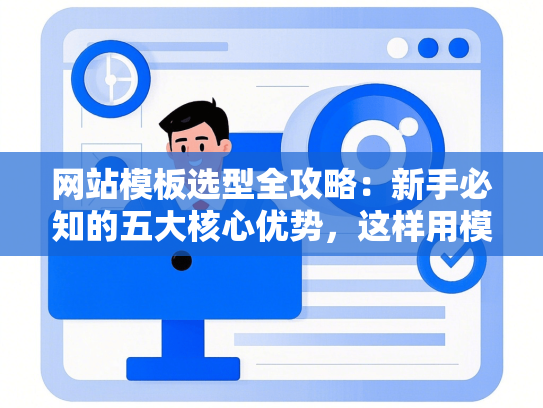 网站模板选型全攻略：新手必知的五大核心优势，这样用模板建站真香！