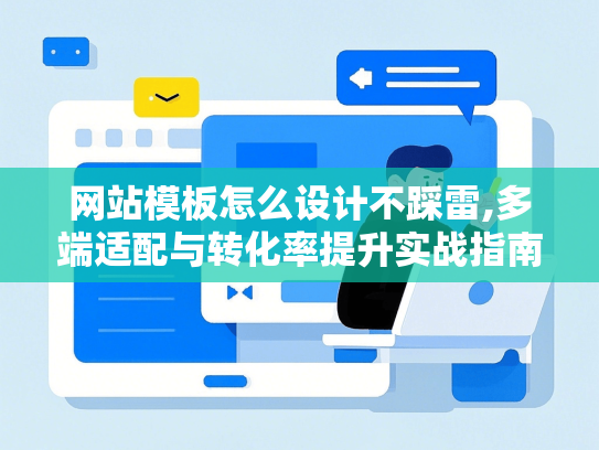 网站模板怎么设计不踩雷,多端适配与转化率提升实战指南-第1张图片