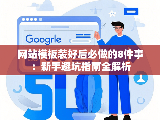 网站模板装好后必做的8件事：新手避坑指南全解析-第1张图片