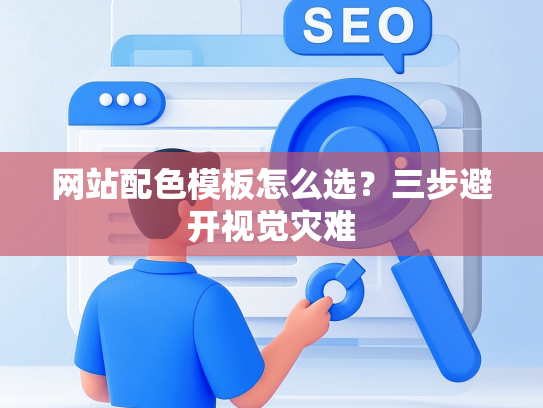 网站配色模板怎么选？三步避开视觉灾难