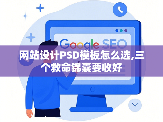 网站设计PSD模板怎么选,三个救命锦囊要收好
