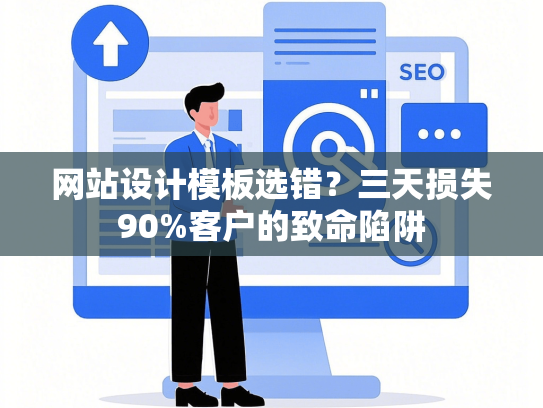 网站设计模板选错？三天损失90%客户的致命陷阱-第1张图片