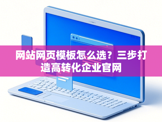 网站网页模板怎么选？三步打造高转化企业官网