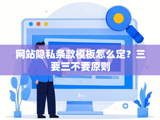 网站隐私条款模板怎么定？三要三不要原则