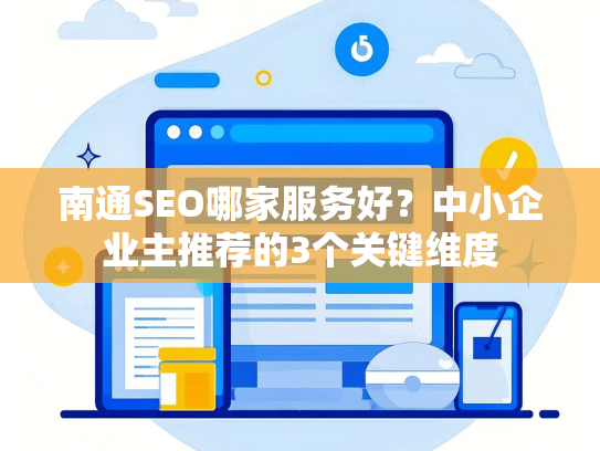 南通SEO哪家服务好？中小企业主推荐的3个关键维度
