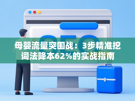 母婴流量突围战：3步精准挖词法降本62%的实战指南
