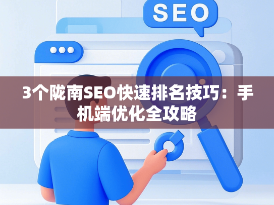 3个陇南SEO快速排名技巧：手机端优化全攻略