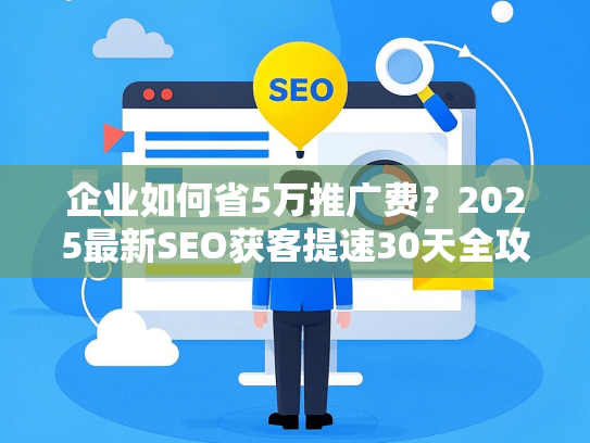 企业如何省5万推广费？2025最新SEO获客提速30天全攻略