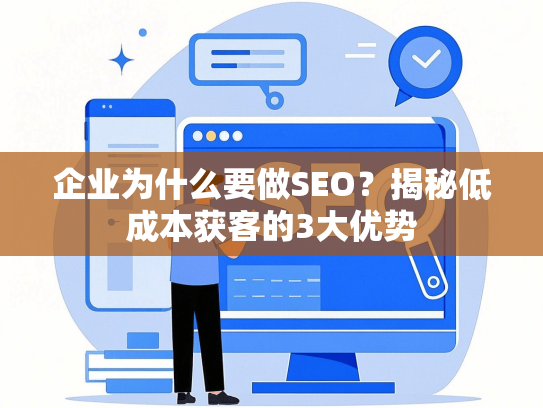企业为什么要做SEO？揭秘低成本获客的3大优势