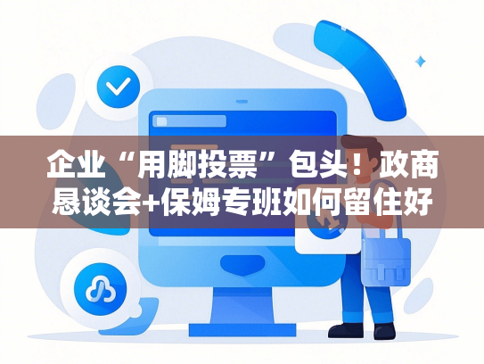 企业“用脚投票”包头！政商恳谈会+保姆专班如何留住好项目？