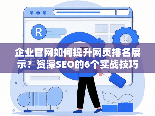企业官网如何提升网页排名展示？资深SEO的6个实战技巧