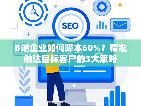 B端企业如何降本60%？精准触达目标客户的3大策略