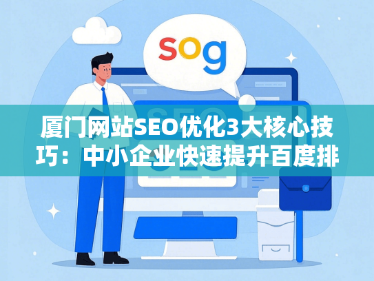 厦门网站SEO优化3大核心技巧：中小企业快速提升百度排名-第1张图片