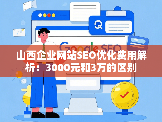 山西企业网站SEO优化费用解析：3000元和3万的区别