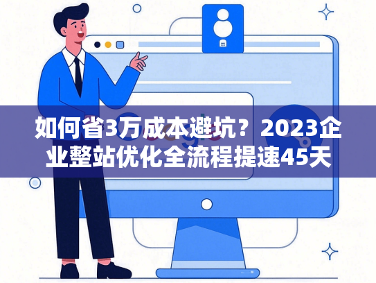 如何省3万成本避坑？2023企业整站优化全流程提速45天