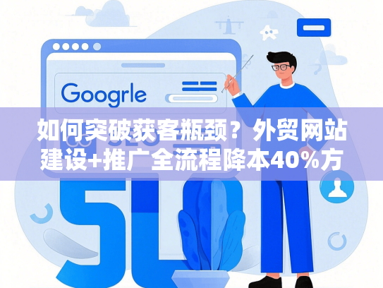 如何突破获客瓶颈？外贸网站建设+推广全流程降本40%方案